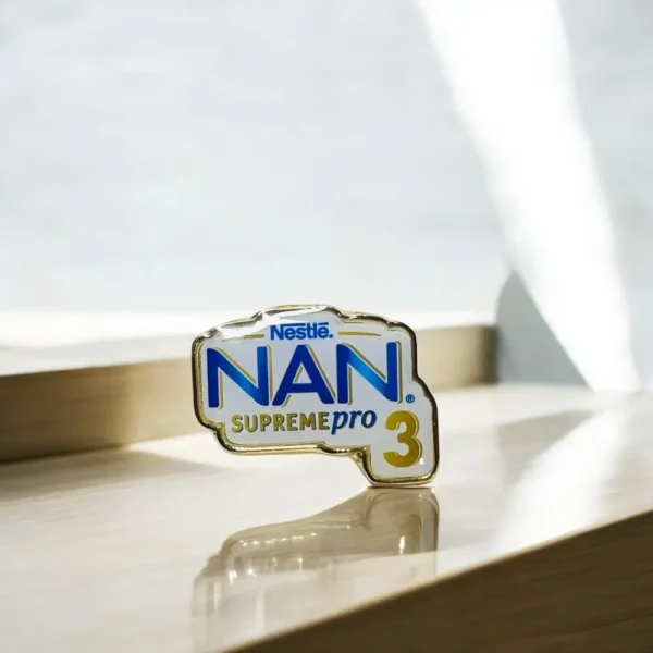 Pin Metálico Resinado